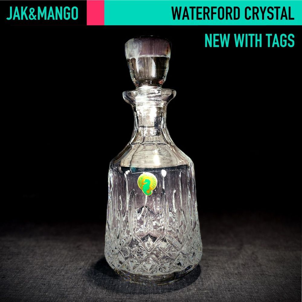 WATERFORD Crystal Whiskey Decanter